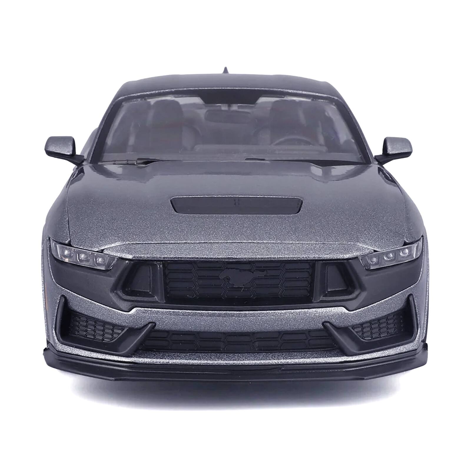 Alt View 3. Maisto - 2024 Ford Mustang Dark Horse Dark Gray Metallic "Special Edition" Series 1/24 Diecast Model Car by Maisto.