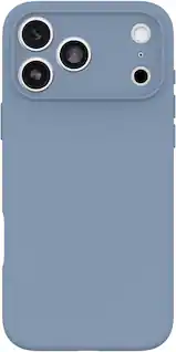 Front. OtterBox - Figura Series Soft Shell for Apple iPhone 17 Pro Max - Polus Blue.