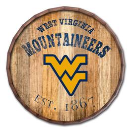 Fan Creations - West Virginia Mountaineers 24'' Established Date Barrel Top - Multicolor