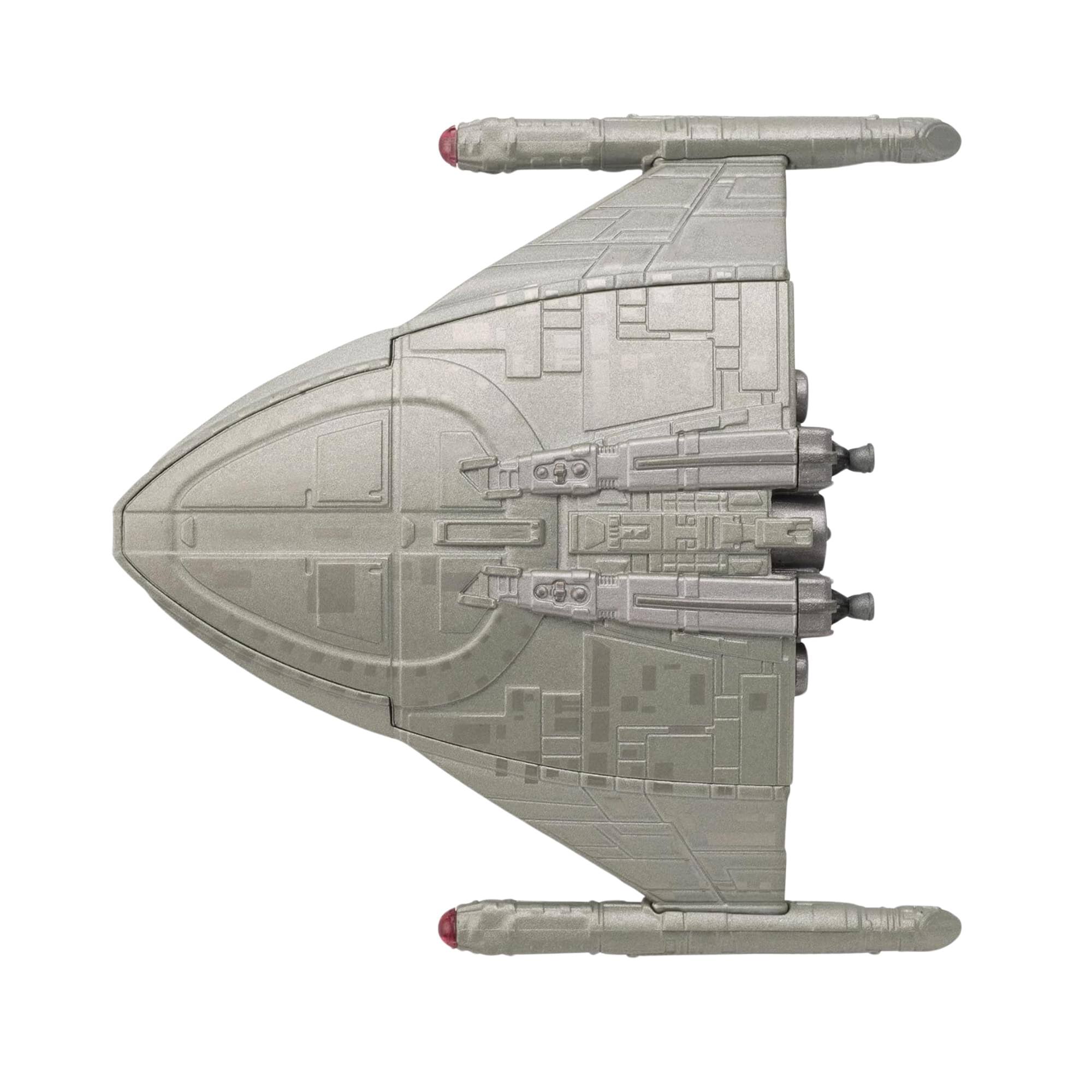 Alt View 5. Eaglemoss - Eaglemoss Star Trek Starship Replica | Starfleet Emmette - Grey.