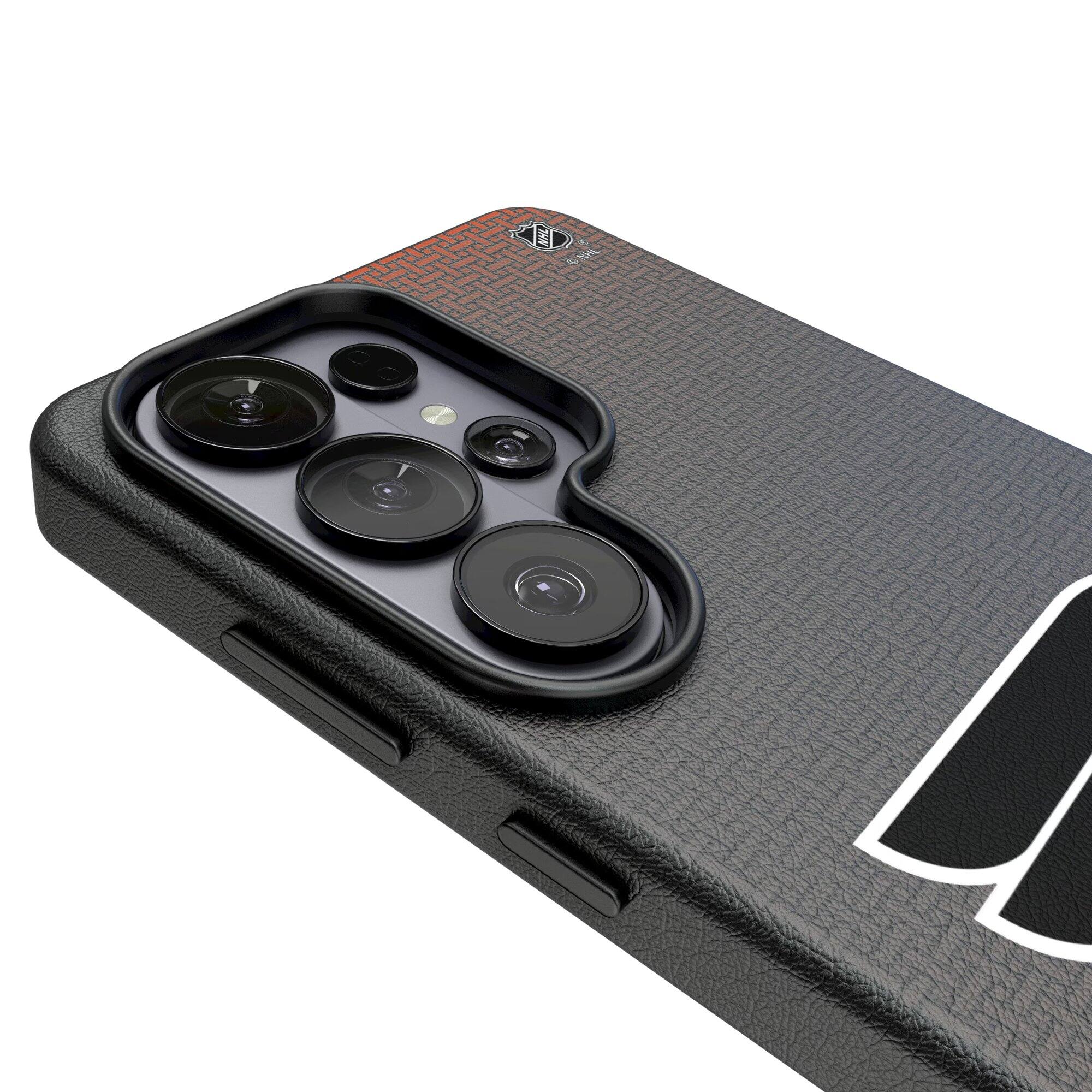 Keyscaper NHL Philadelphia Flyers Linen Galaxy Magnetic Bump Case S26 ...
