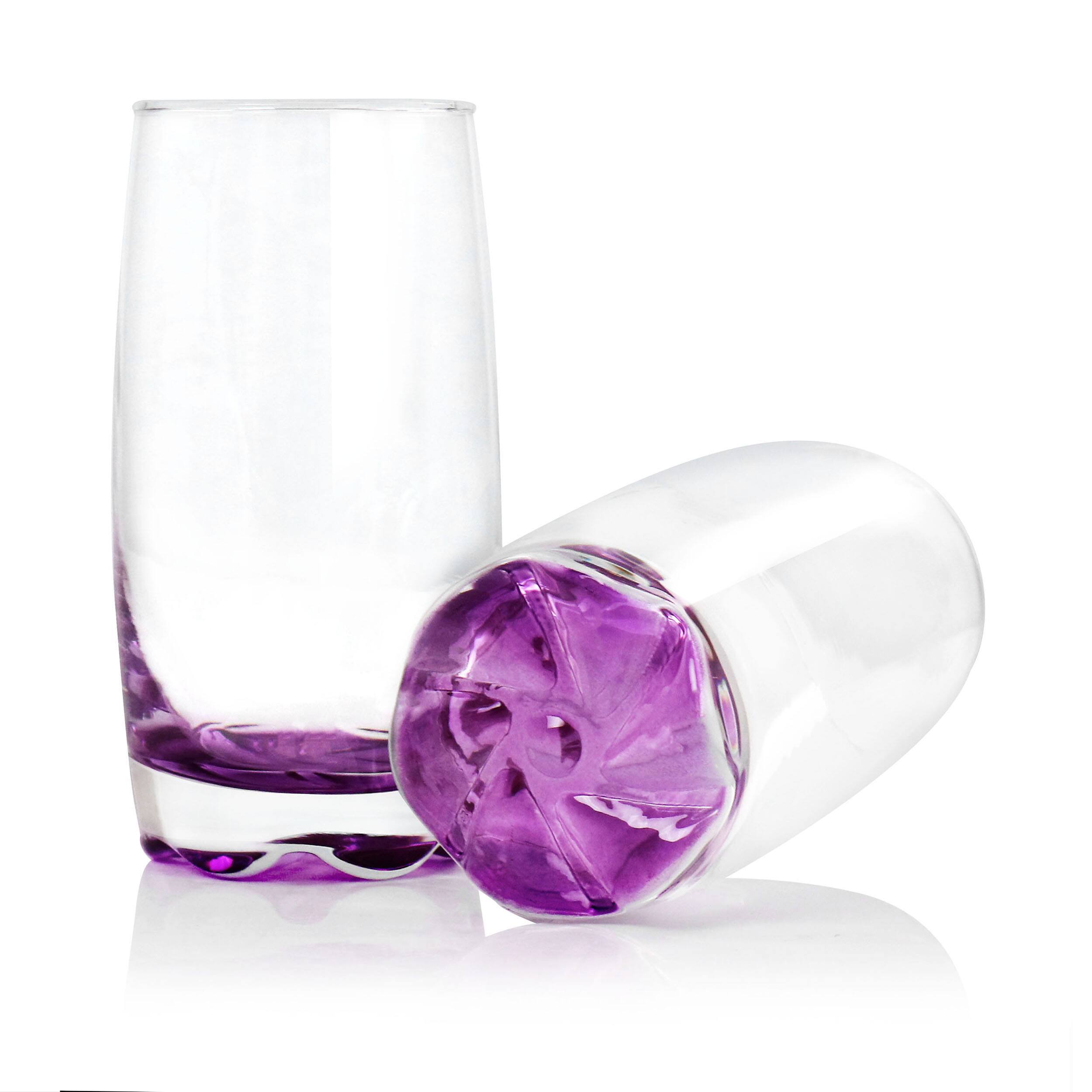 Alt View 2. Gibson - Karissa 8-Piece Glass Tumbler Set - Assorted.