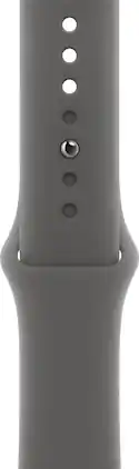 Apple - 46mm Stone Gray Sport Band - M/L - Stone Gray