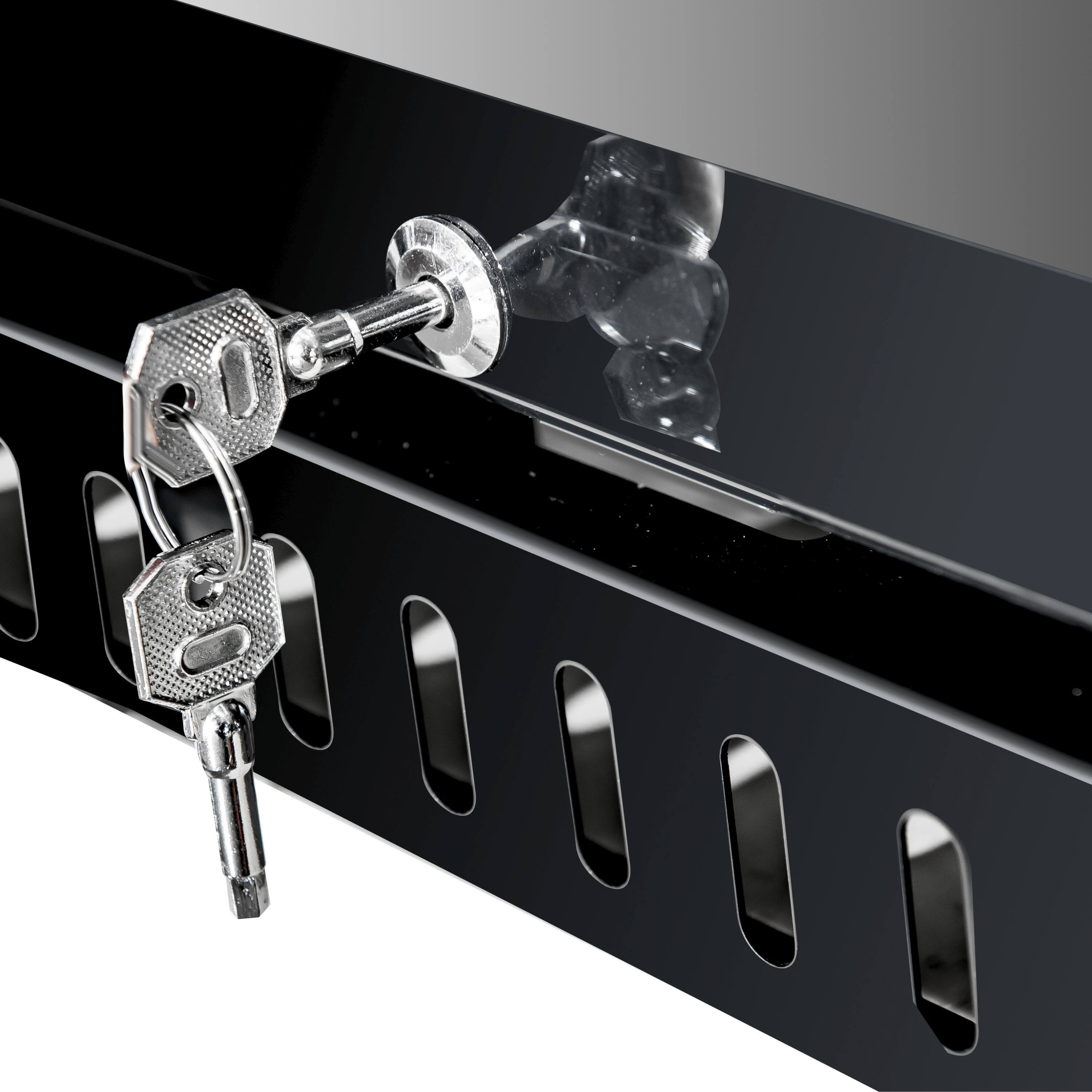 Alt View 8. Equator - Equator Vitlife 7.5 Cu.Ft. Bar Fridge, 2 Sliding Glass Doors, LED, Beer & Wine Cooler for Bar/Home - Black.