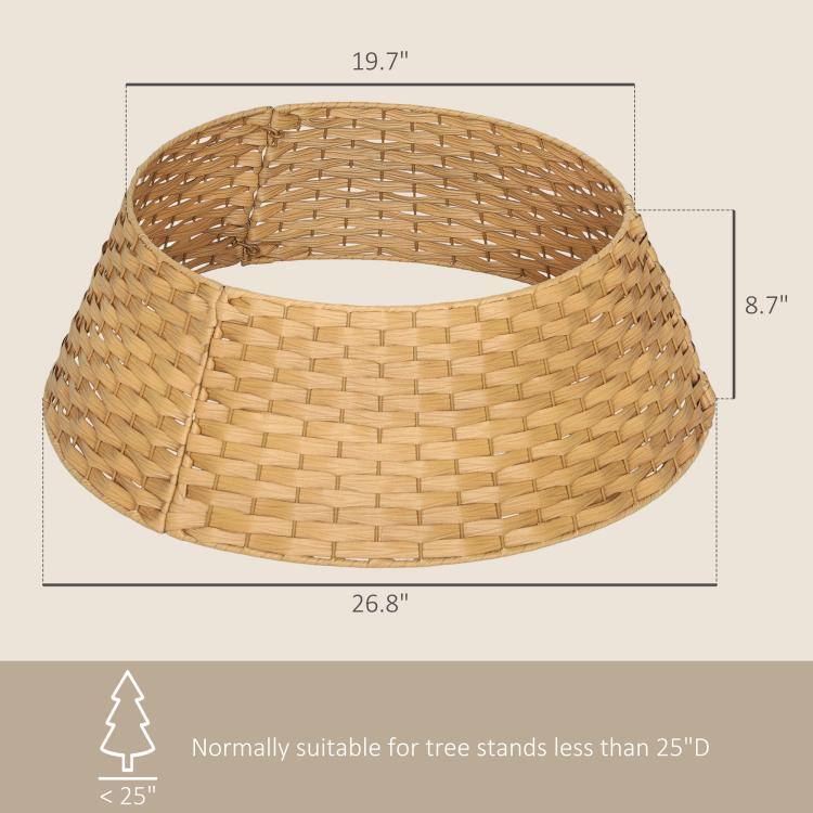 19.7"  
8.7"  
26.8"  
Normally suitable for tree stands less than 25"D  
<25"
