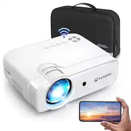 Vankyo - Leisure D30T Mini Wi-Fi Projector - White