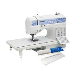 Brother - CS7205 Computerized Sewing Machine with Wide Table and Stabilizer Roll
