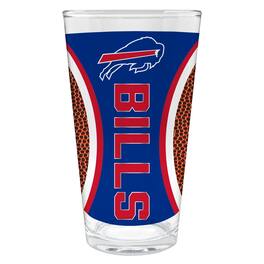 Great American Products - Buffalo Bills 16oz. Game Ball Pint Glass - Brown