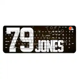 Keyscaper - Dawand Jones Cleveland Browns Wireless Keyboard - Black