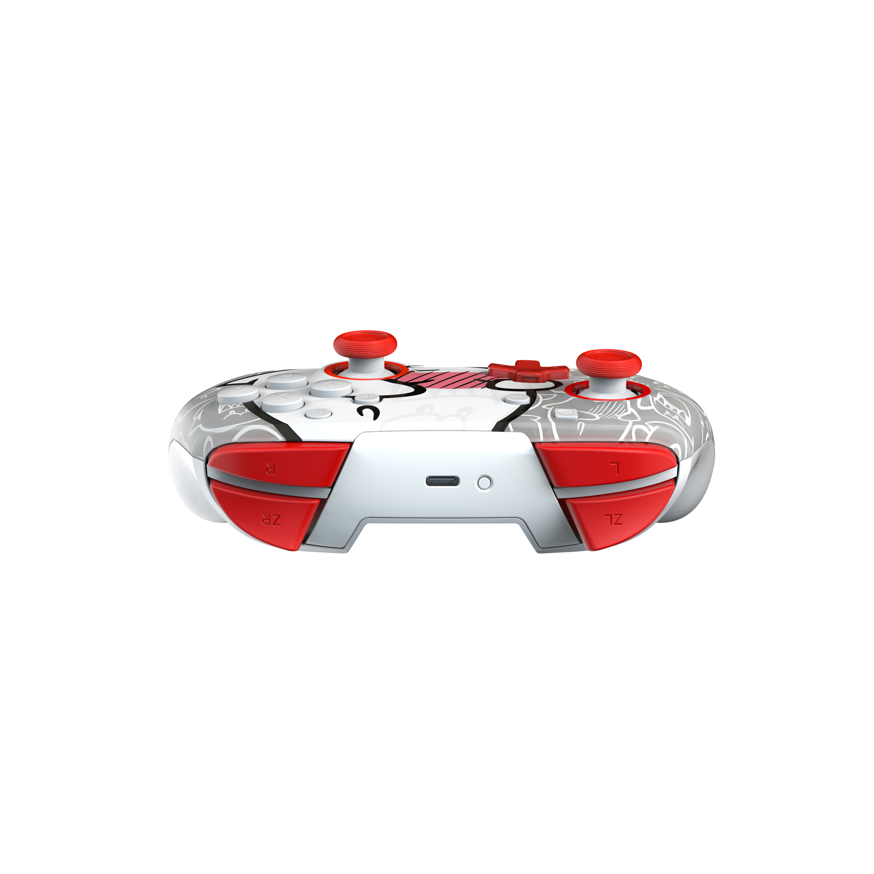 Alt View 23. PDP - Rematch Wireless Gaming Controller for Nintendo Switch, Nintendo Switch 2 - Boo-Hoo.