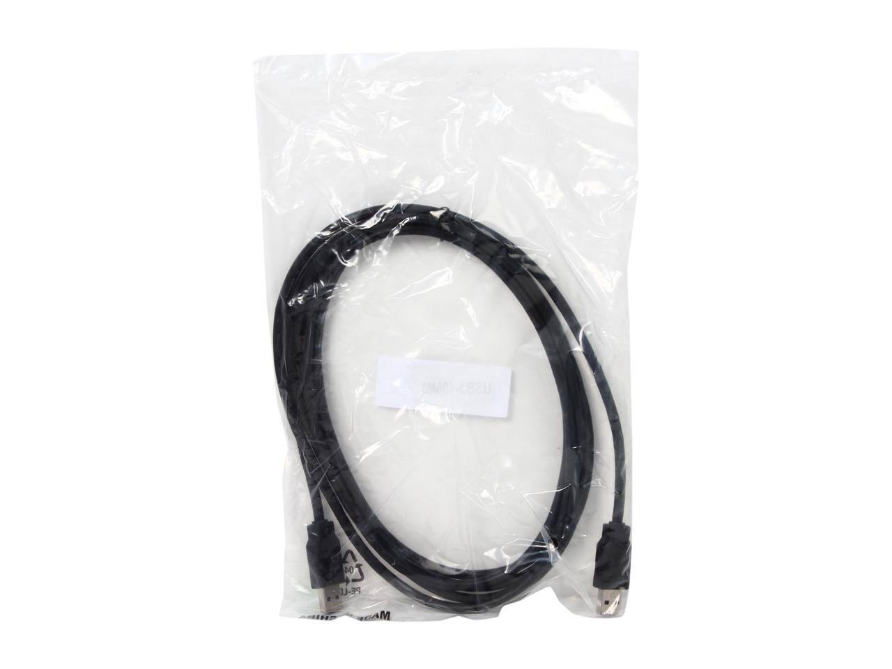 Alt View 2. Nippon Labs - Nippon Labs 10 ft USB3-10MM-BK 10ft Black Cable 10 feet.