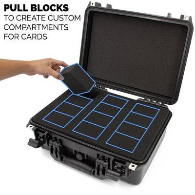 Casematix Graded Card Case Pro Edition Fits 100 BGS PSA Graded Sports Trading Cards - Case Only Casematix Graded Card Case Pro Edition Fits 100 BGS PSA Graded Sports Trading Cards - Case Only