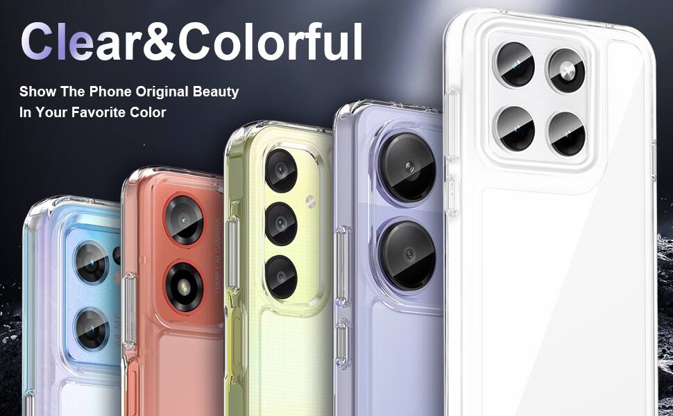 Clear & Colorful  
Show The Phone Original Beauty In Your Favorite Color  
CAMERA Al - 16MP MP 64