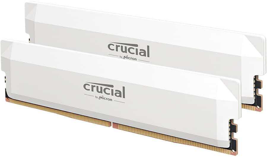 Crucial Pro OC Gaming 32GB (2x16GB) DDR5 6400MHz C38 UDIMM Intel Crucial Pro OC Gaming 32GB (2x16GB) DDR5 6400MHz C38 UDIMM Intel