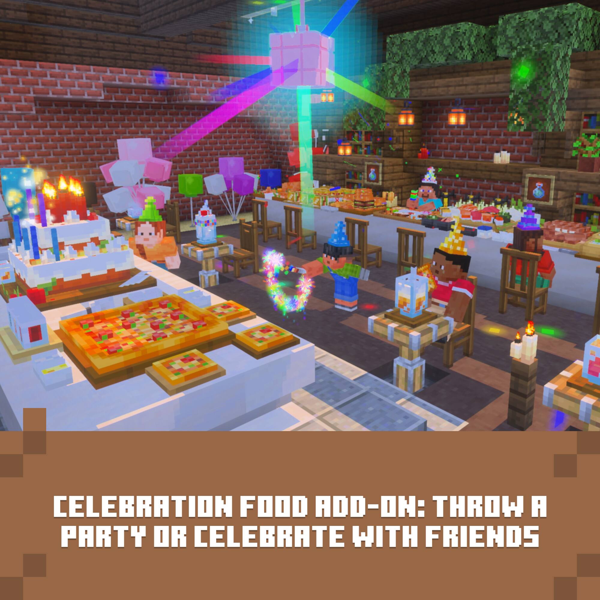 CELEBRATION FOOD ADD-ON: THROW A PARTY OR CELEBRATE WITH FRIENDS