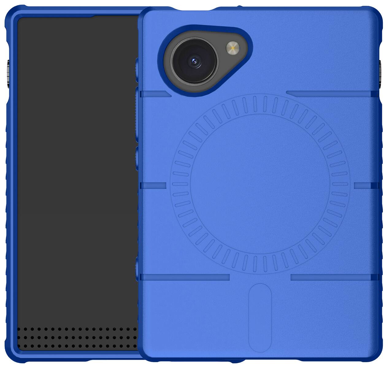 Alt View 9. Nakedcellphone - Combo for Light Phone III - Case and Wallet - Blue.
