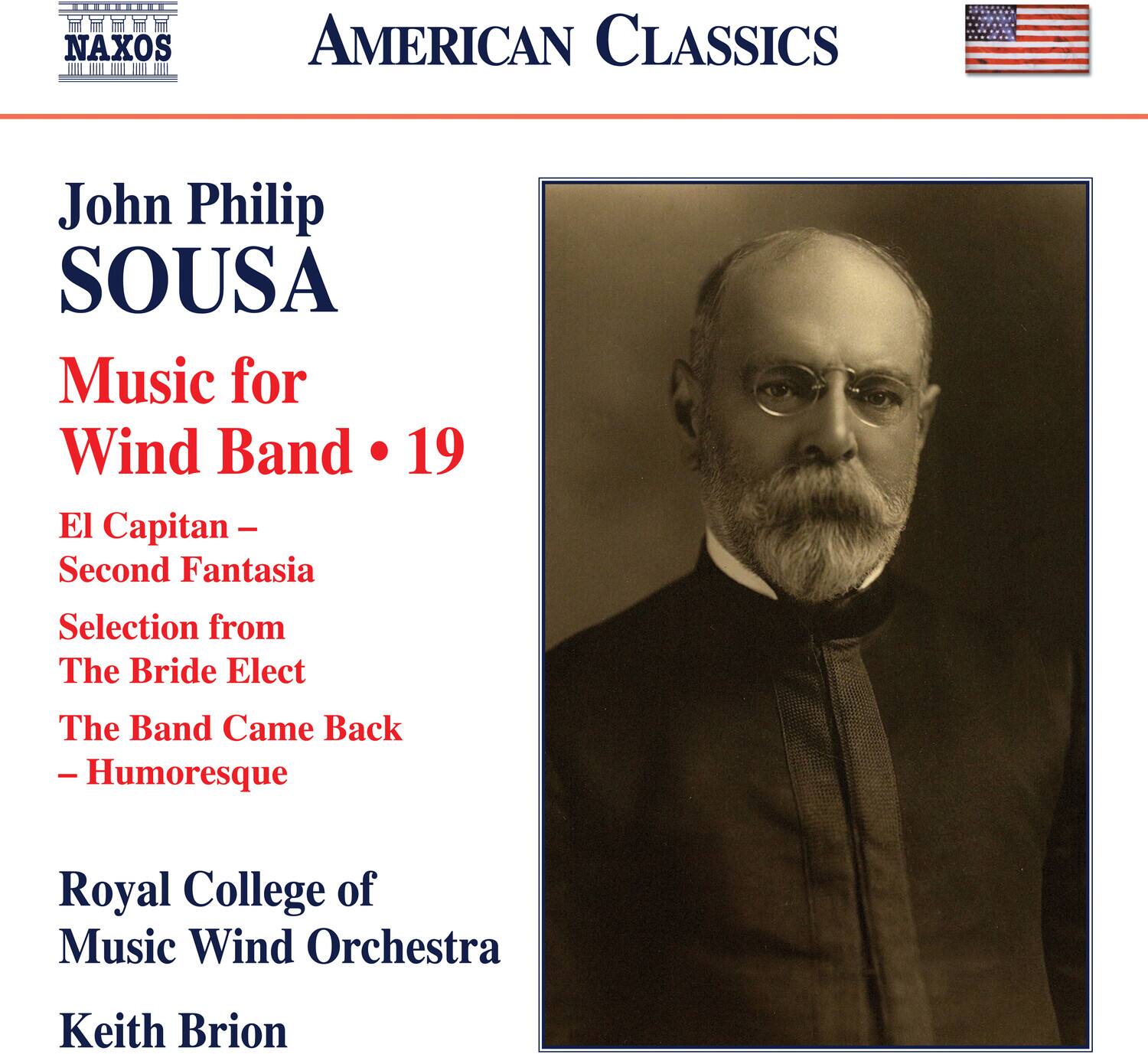 Sousa / Royal College Of Music Wind Orch / Brion - Music for Wind Band 19   - COMPACT DISCS [CD] price history on PriceWatchPro