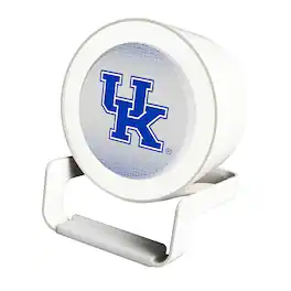 Keyscaper - Kentucky Wildcats Linen Print Nightlight Charger & Bluetooth Speaker - White