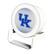 Front. Keyscaper - Kentucky Wildcats Linen Print Nightlight Charger & Bluetooth Speaker - White.