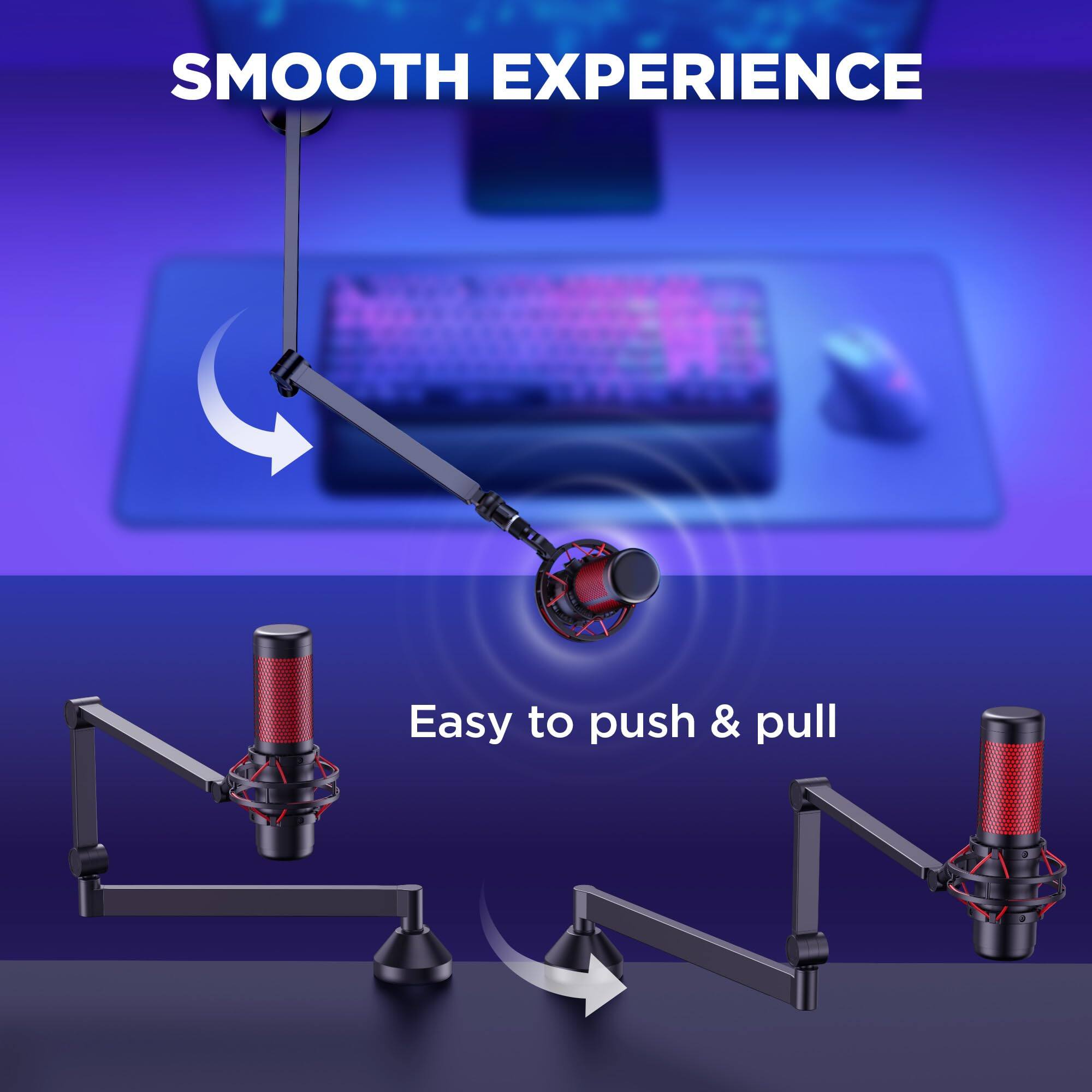 SMOOTH EXPERIENCE  
Easy to push & pull