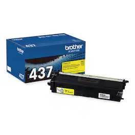 Brother - TN437Y 8,000 Page-Yield Ultra High-Yield Toner - Yellow