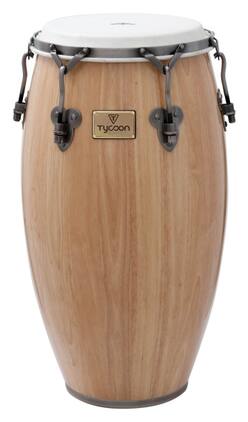 Tycoon Percussion - Signature Classic Series 12.5-inch Conga, 30-inch Siam Oak Shell, Calfskin Head, Classic-Pro Hoops, Single Stand