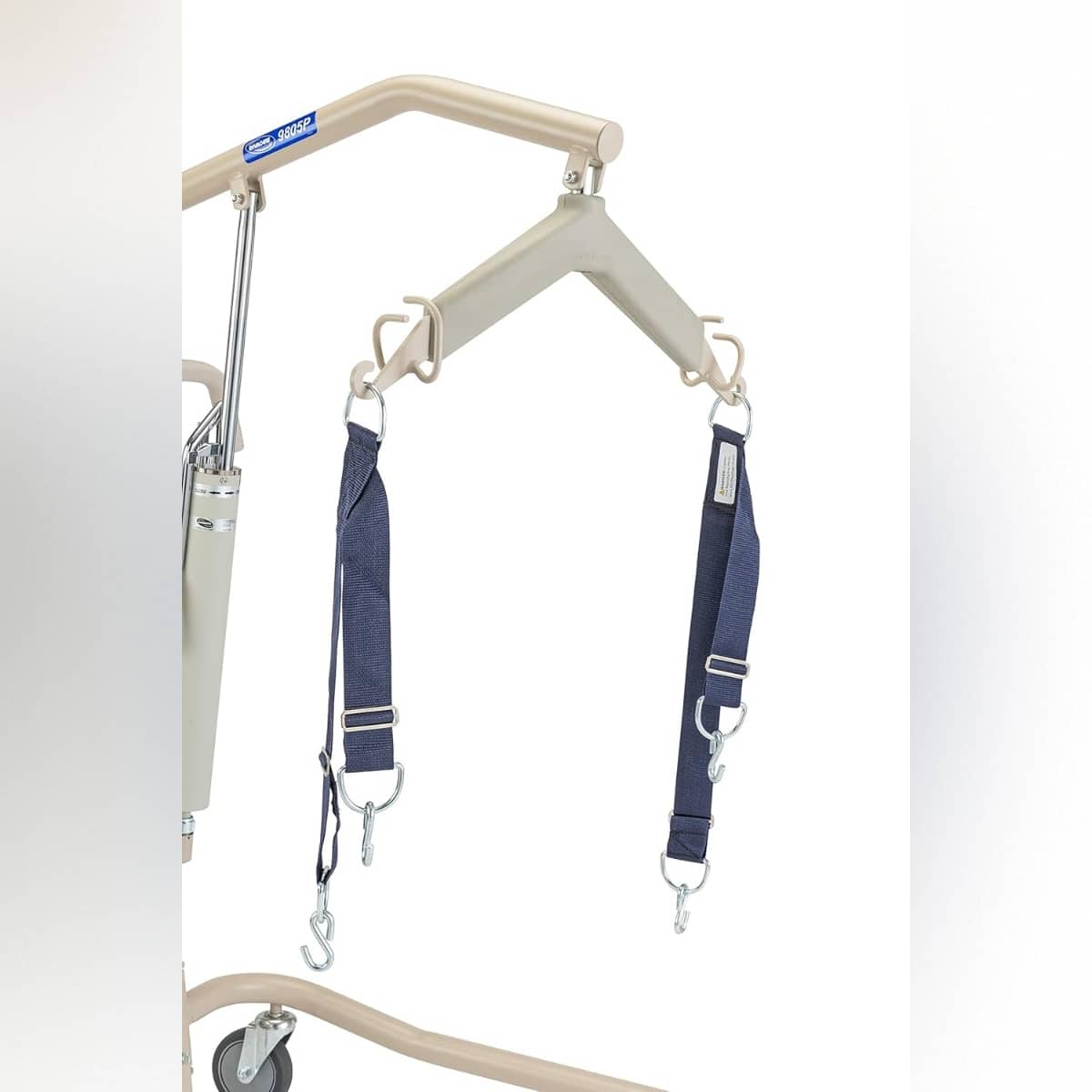 Invacare - Polypropylene Sling Strap for Patient Lift, One Size, Pack of 2 - Blue