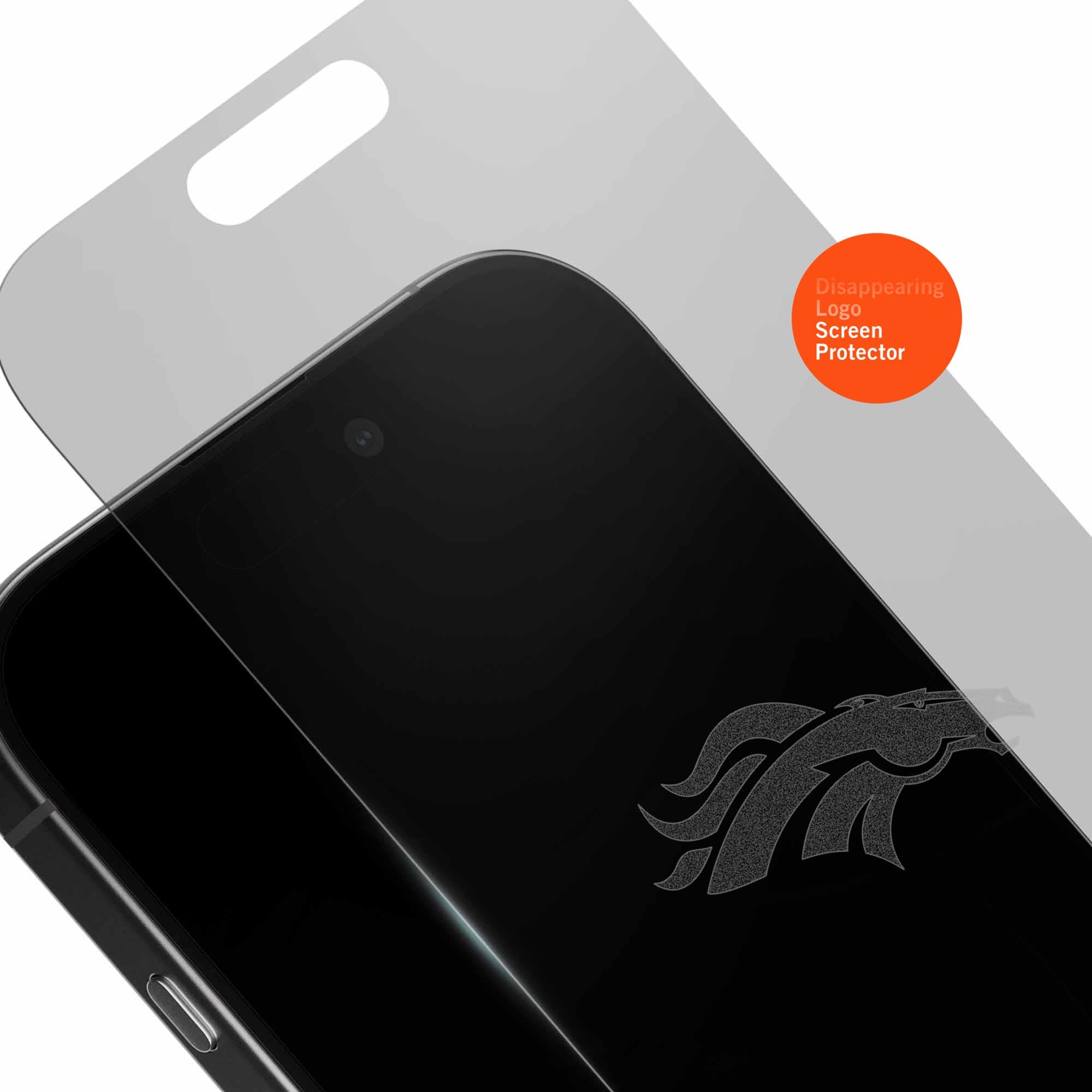 Disappearing Logo Screen Protector