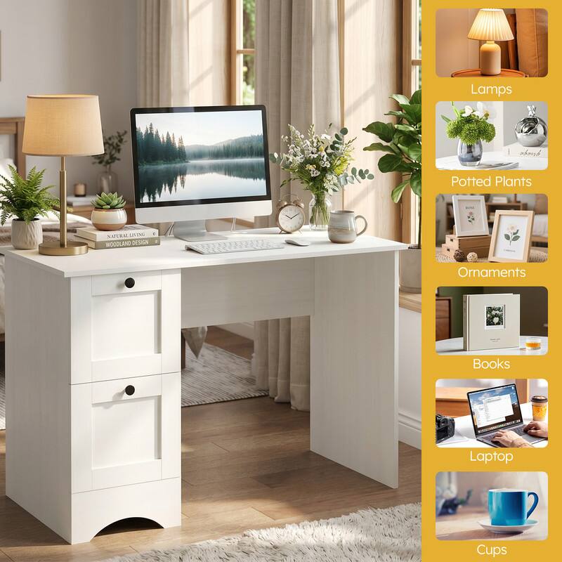 Lamps, Potted Plants, Ornaments, Books, Laptop, Cups