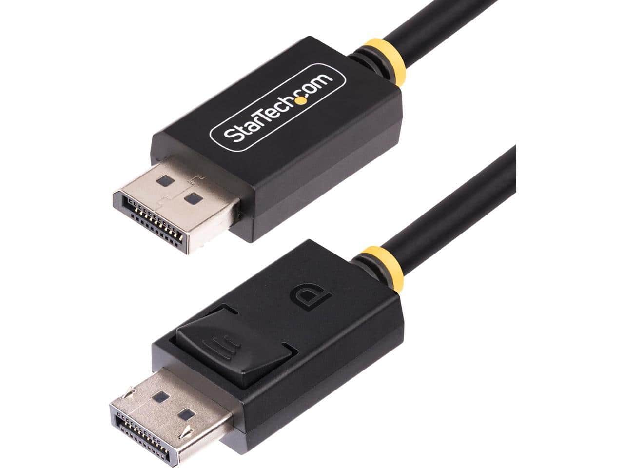 StarTech.com - StarTech 3FT DISPLAYPORT 2.1 CABLE, VESA CERTIFIED DP80 DISPLAYPORT CABLE W/UHBR20/HDR/DS
