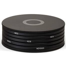 Urth - 62mm ND Coverage Kit Plus+ with ND2, ND4, ND8, ND64 & ND1000 Lens Filter