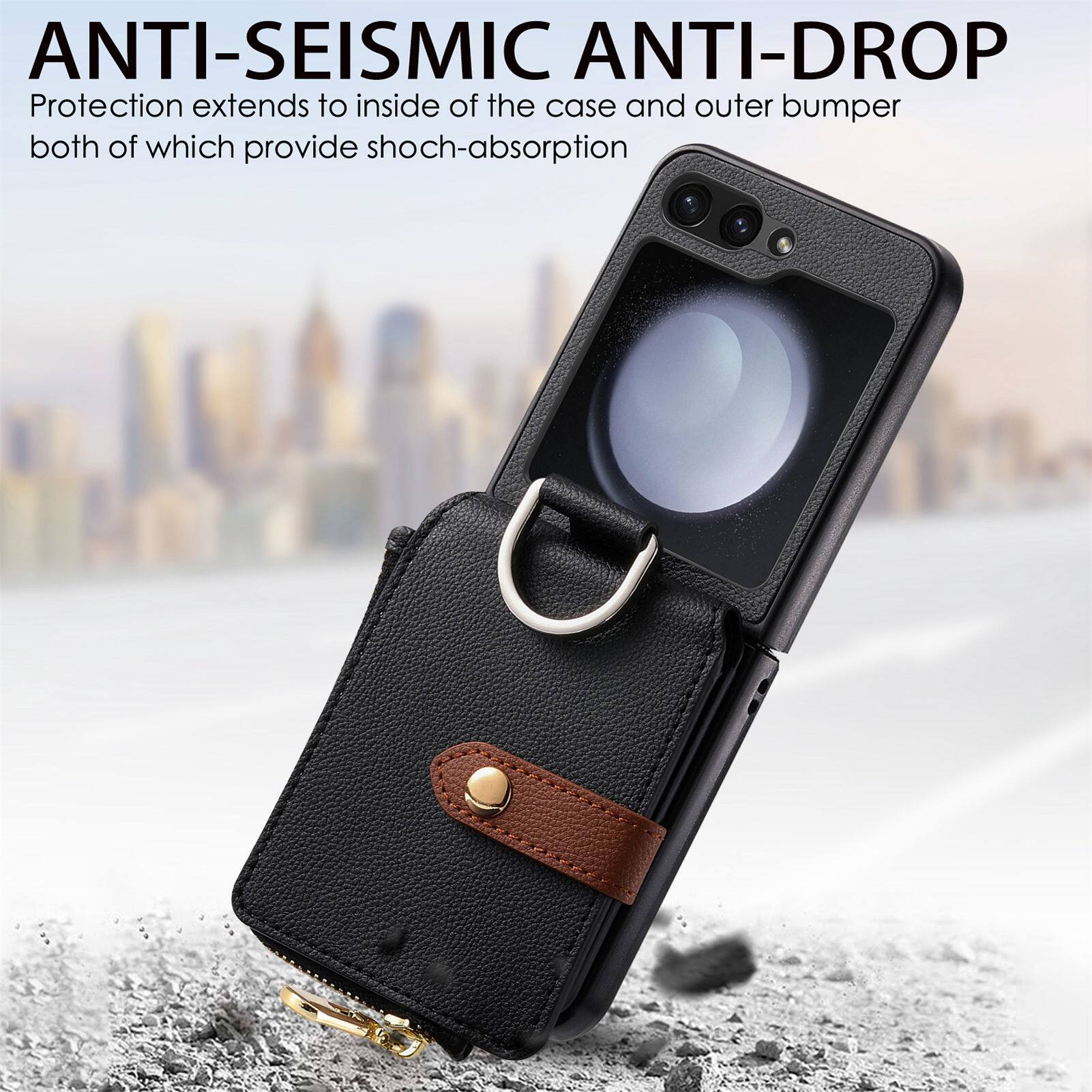 ANTI-SEISMIC ANTI-DROP  
Protection extends to inside of the case and outer bumper both of which provide shock-absorption