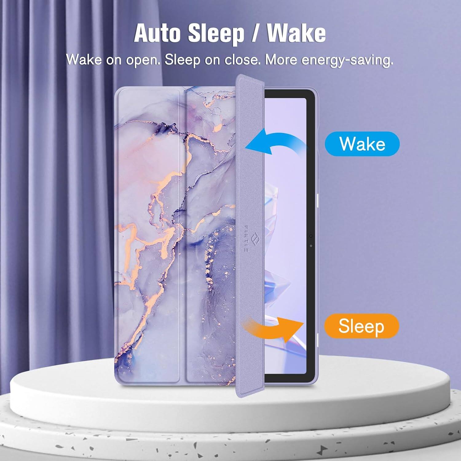 Auto Sleep / Wake  
Wake on open. Sleep on close. More energy-saving.