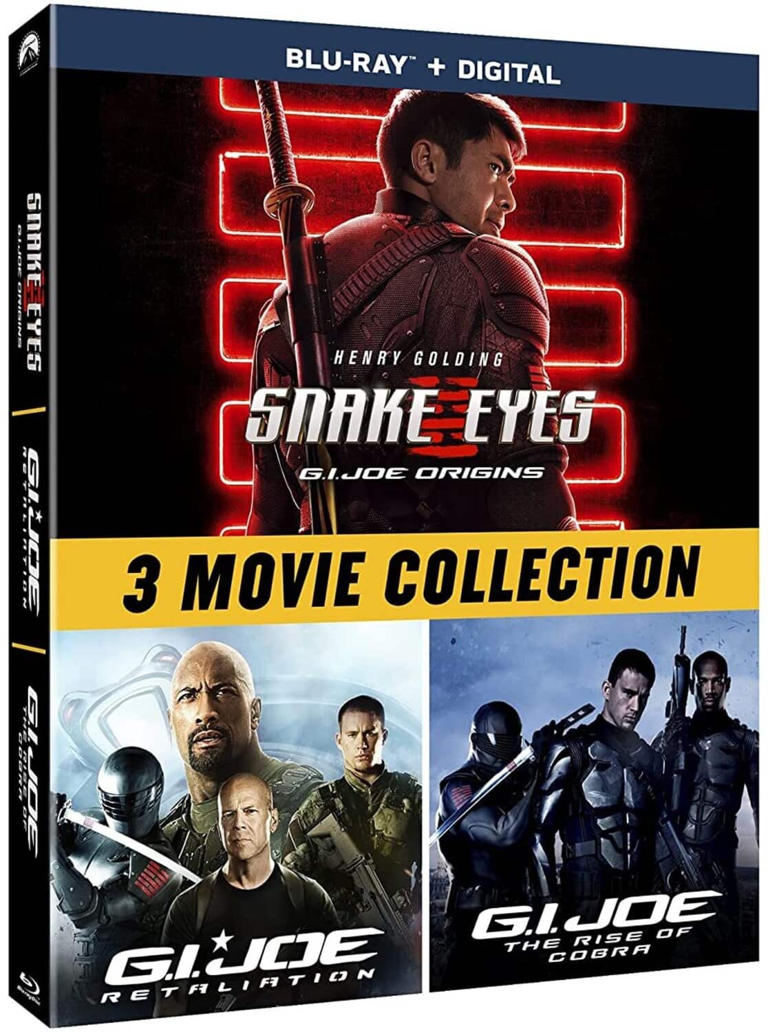 Front. G.I. Joe: 3-Movie Collection - BLU-RAY.