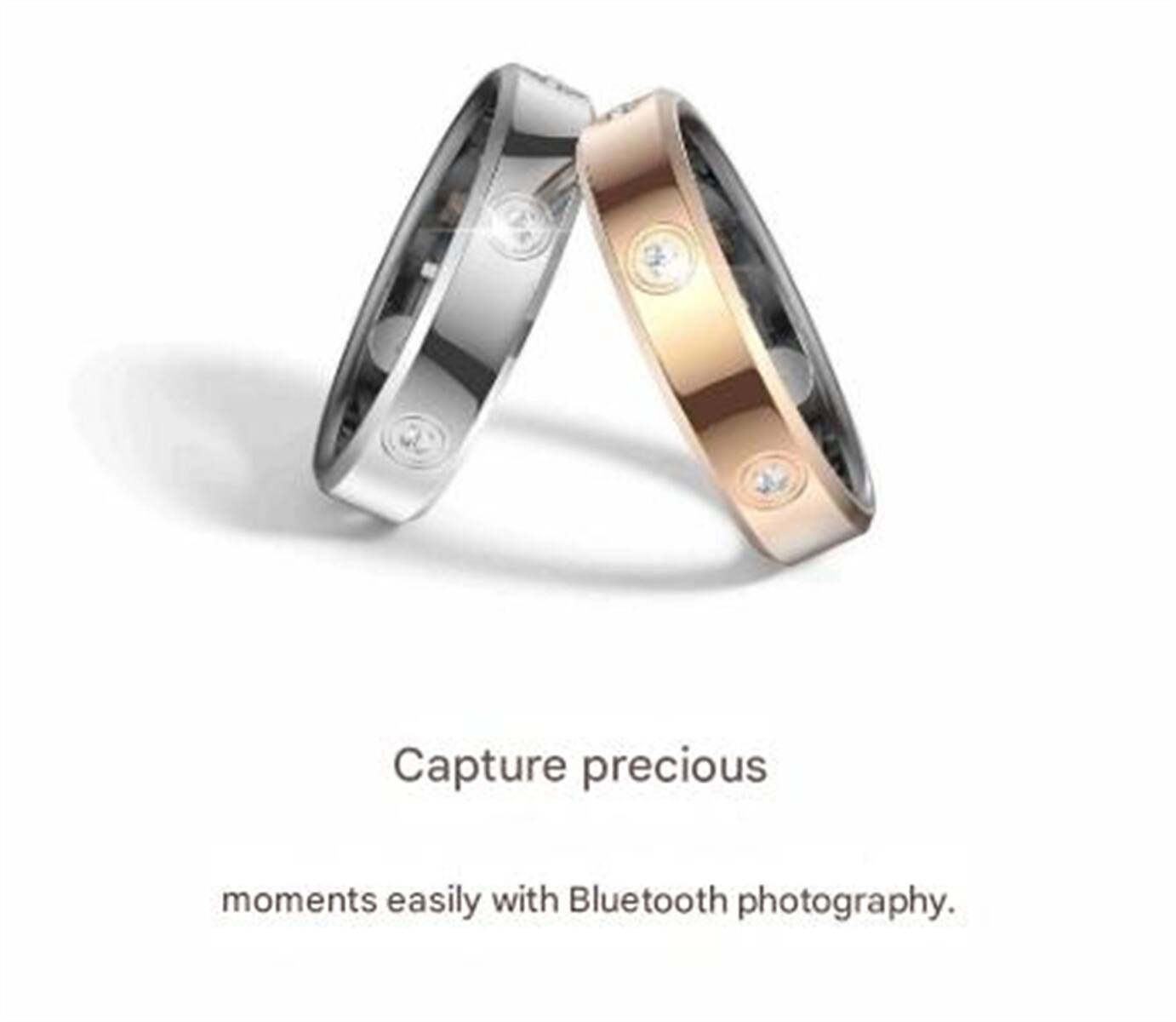 Capture precious moments easily with Bluetooth photography.