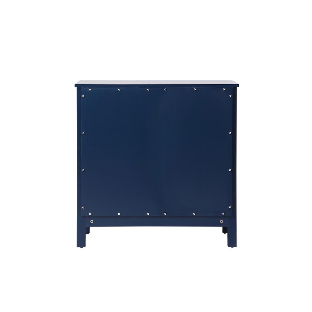 Alt View 3. Elegant Kitchen and Bath - 30 Inch Wide Bathroom Storage Freestanding Cabinet In Blue - Blue.