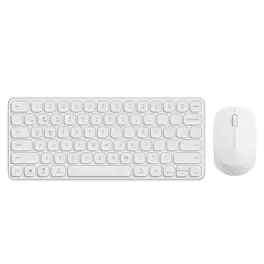Live At Space - Multi-device And Mouse Combo hz/bluetooth 5.0/4.0 Wireless & Set For Windows/mac/linux/chrome Support 4 Devices - White-9360M