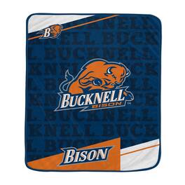 Pegasus - Bucknell Bison 50" x 60" Diagonal Ghost Ultra Soft Blanket - Multicolor