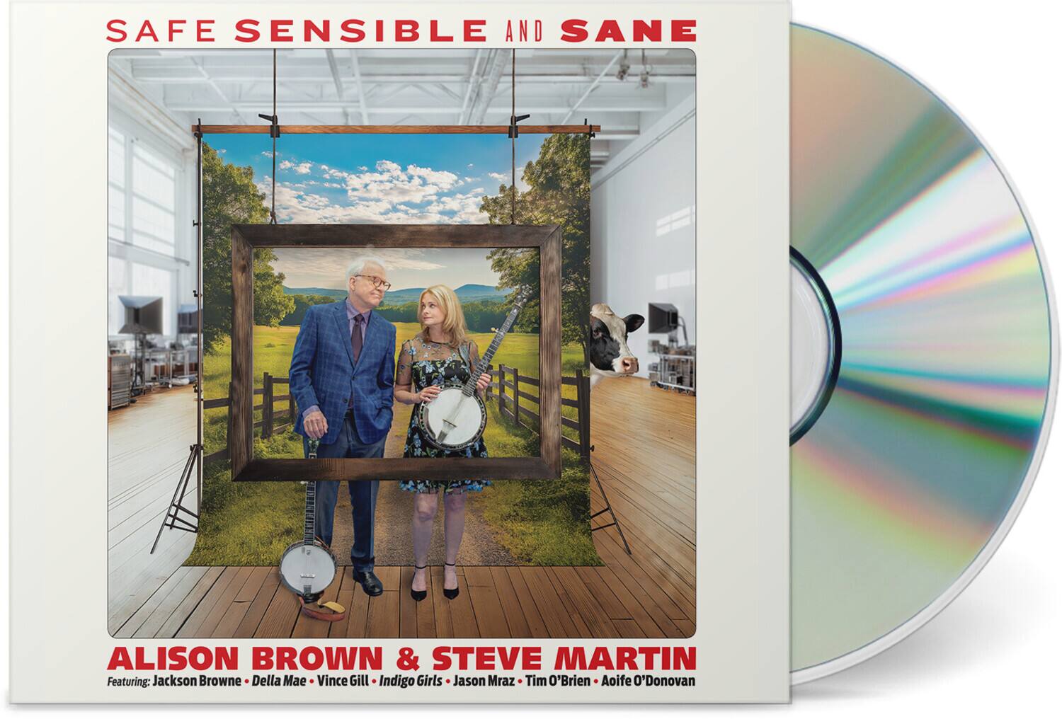 Alison Brown & Steve Martin - Safe, Sensible And Sane   - COMPACT DISCS [CD] price history on PriceWatchPro