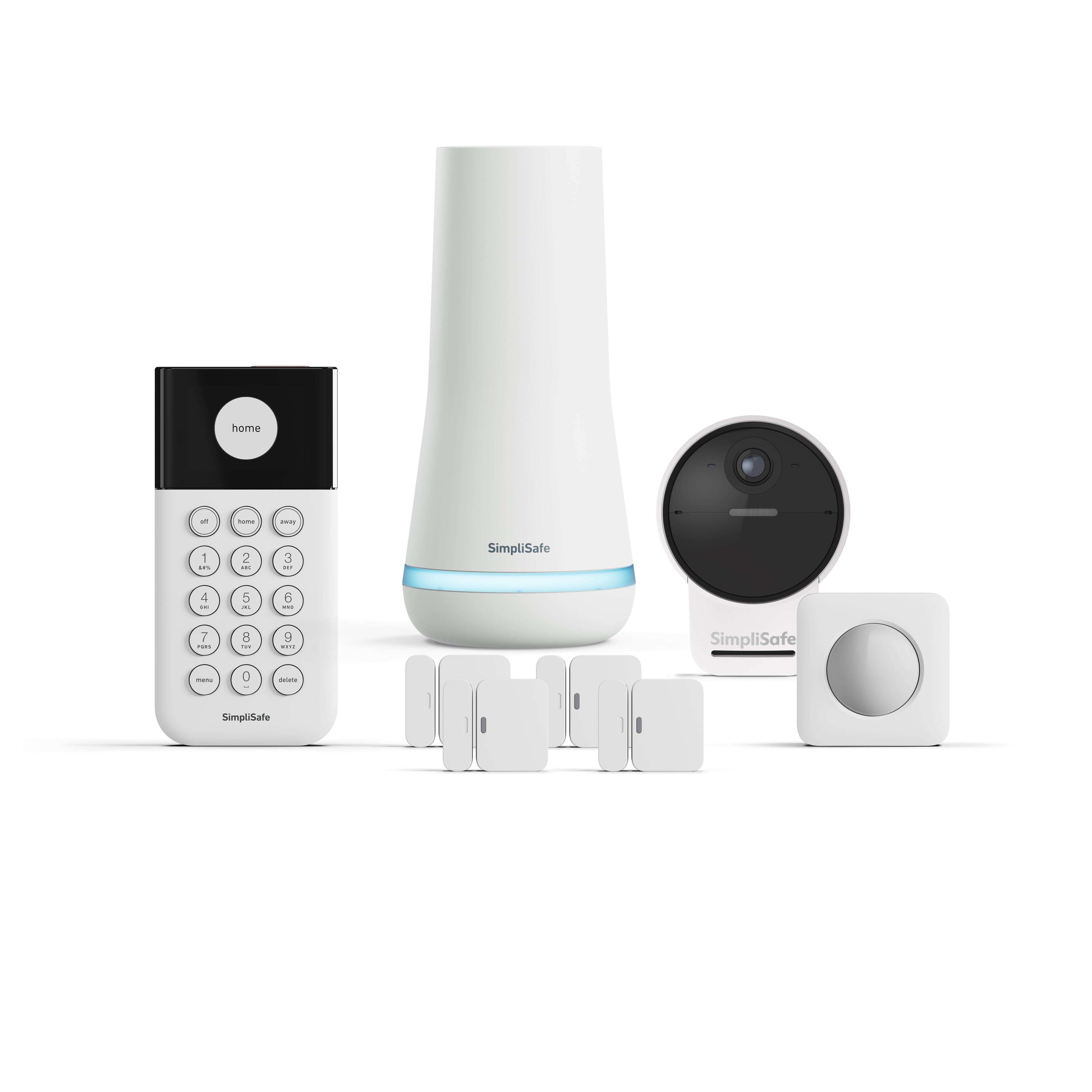 home  
1 2 3  
4 5 6  
7 8 9  
0  
SimpliSafe  
SimpliSafe  
SimpliSafe