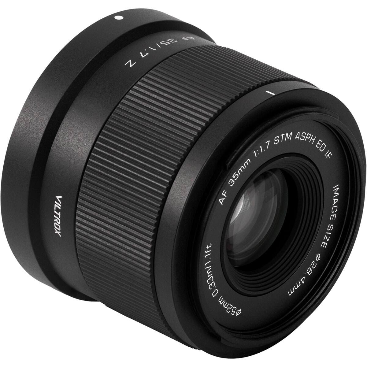 AF 35/1.7 Z 35/1 N

VILTROX

STM ASPH ED IF 35mm AF IMAGE SIZE .1ft / 0.33m

42mm