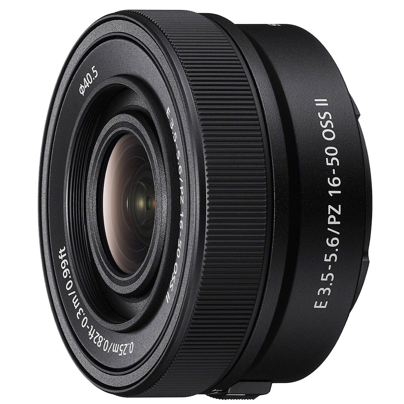 Sony ZV E10 II Mirrorless Camera Black + 16 50mm & 55 210mm 2 Zoom