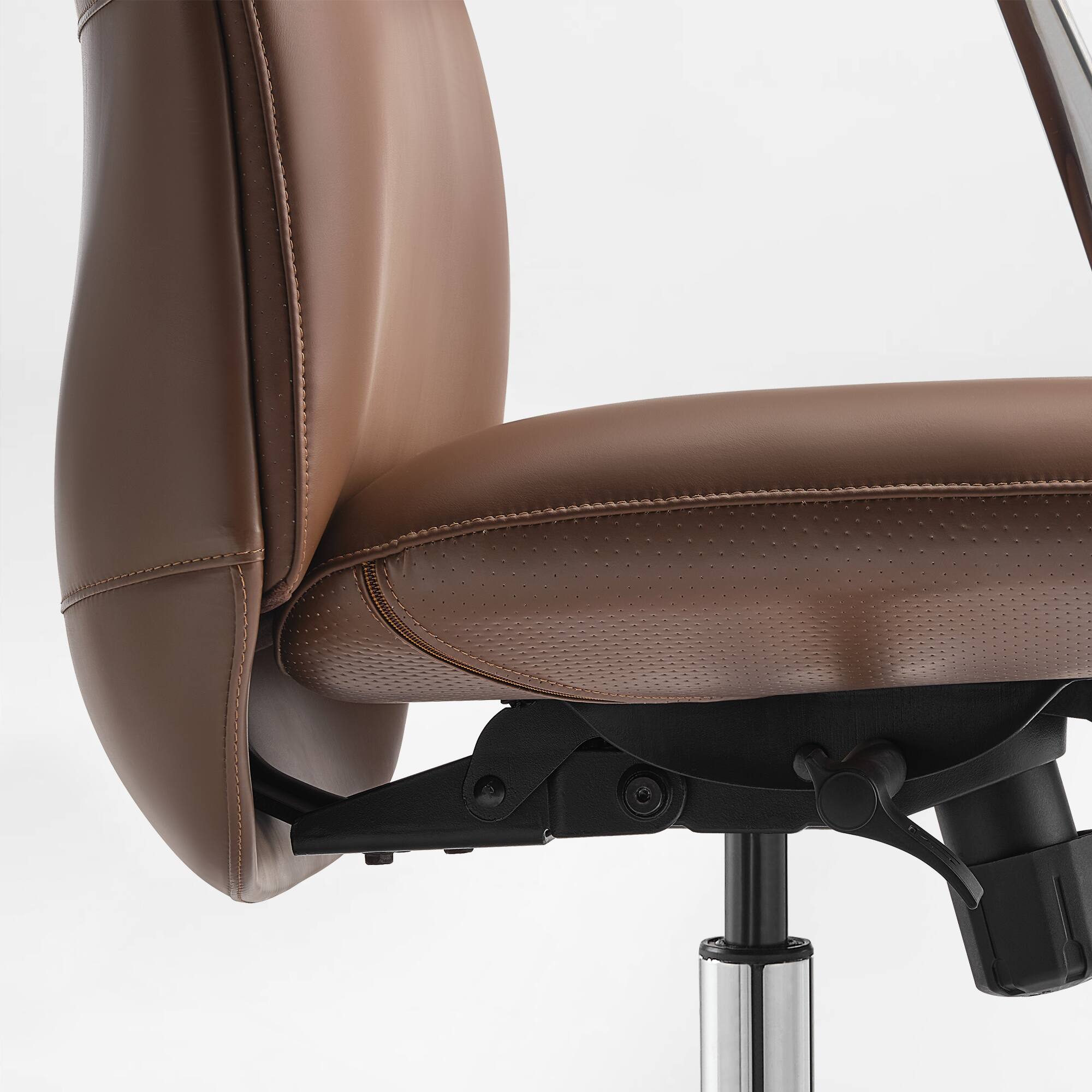 Alt View 6. Eureka Ergonomic - Ergonomic Executive Office Chair with Lumbar Support & High Back Support - Brown.