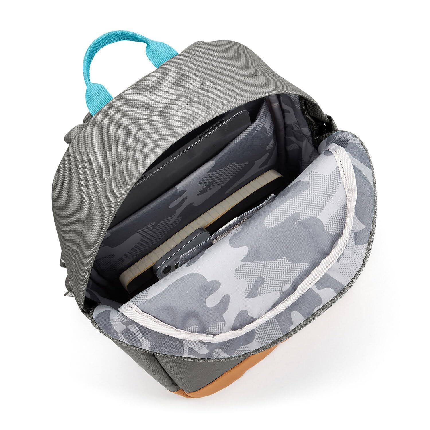 Alt View 2. Pacsafe - GO 15L Backpack, Stone - Stone.