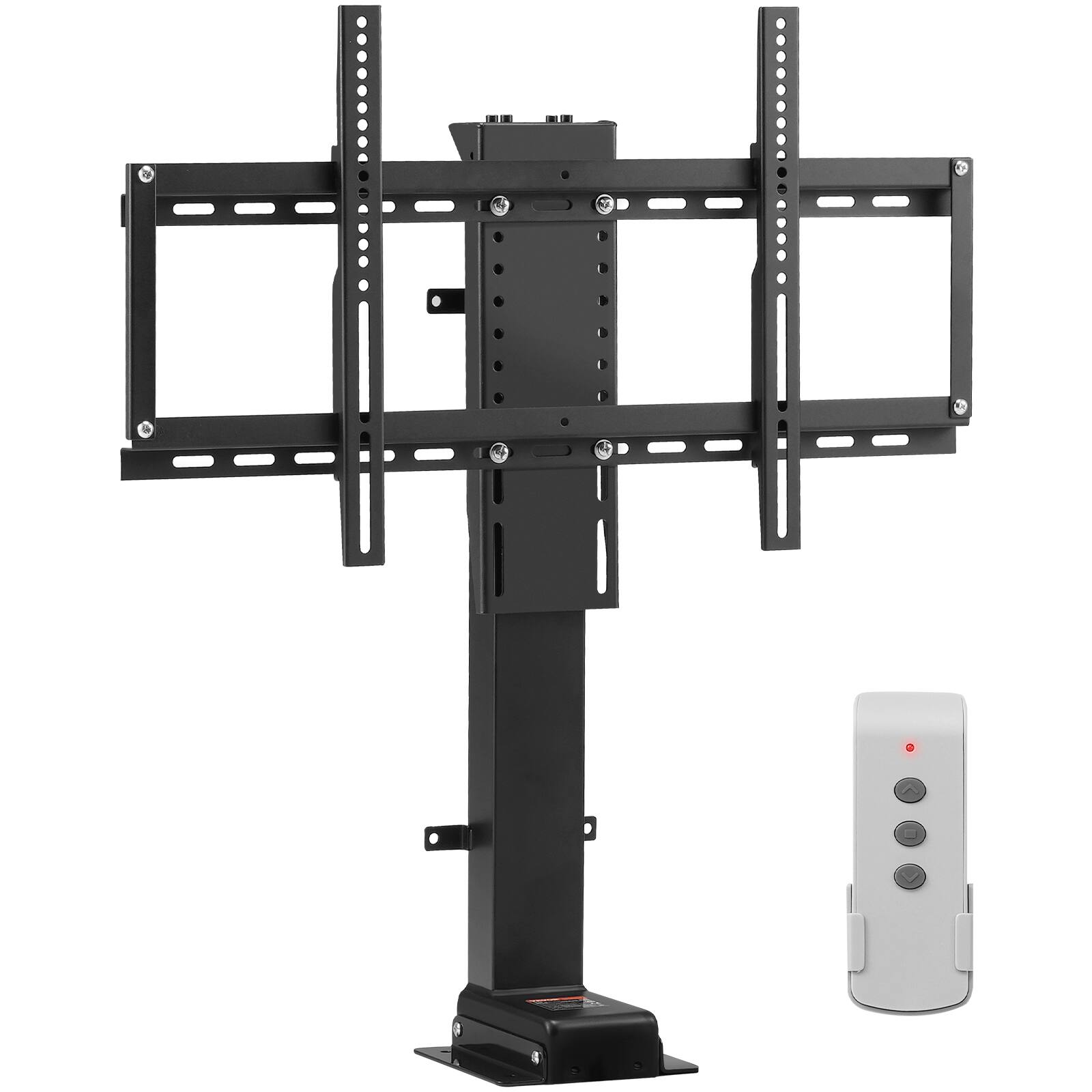 Alt View 5. VEVOR - Motorized TV Lift Stroke Length 35 Inches Motorized TV Mount Fit for 32-65 Inch TV Lift with Remote Control - Black.