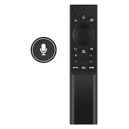 ALLIMITY - BN59-01350F Voice Replaced Remote fit for Samsung TV AU8000 Series UN43AU8000 UN70AU8000 UN85AU8000 UN50AU8000 - Black