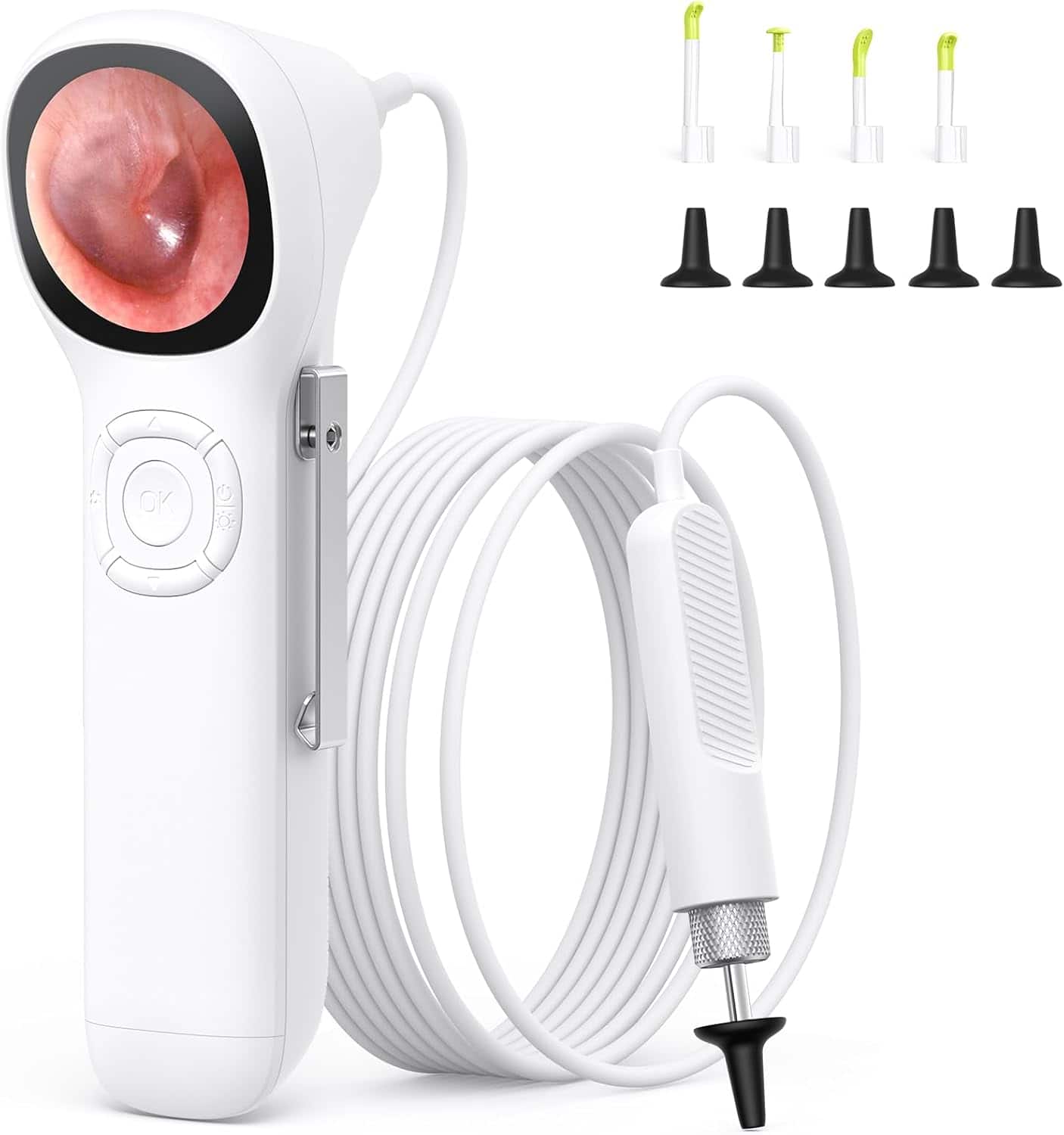 "Scopearound - SA160 Digital Otoscope with 1.45"" IPS Screen - White" price history on PriceWatchPro