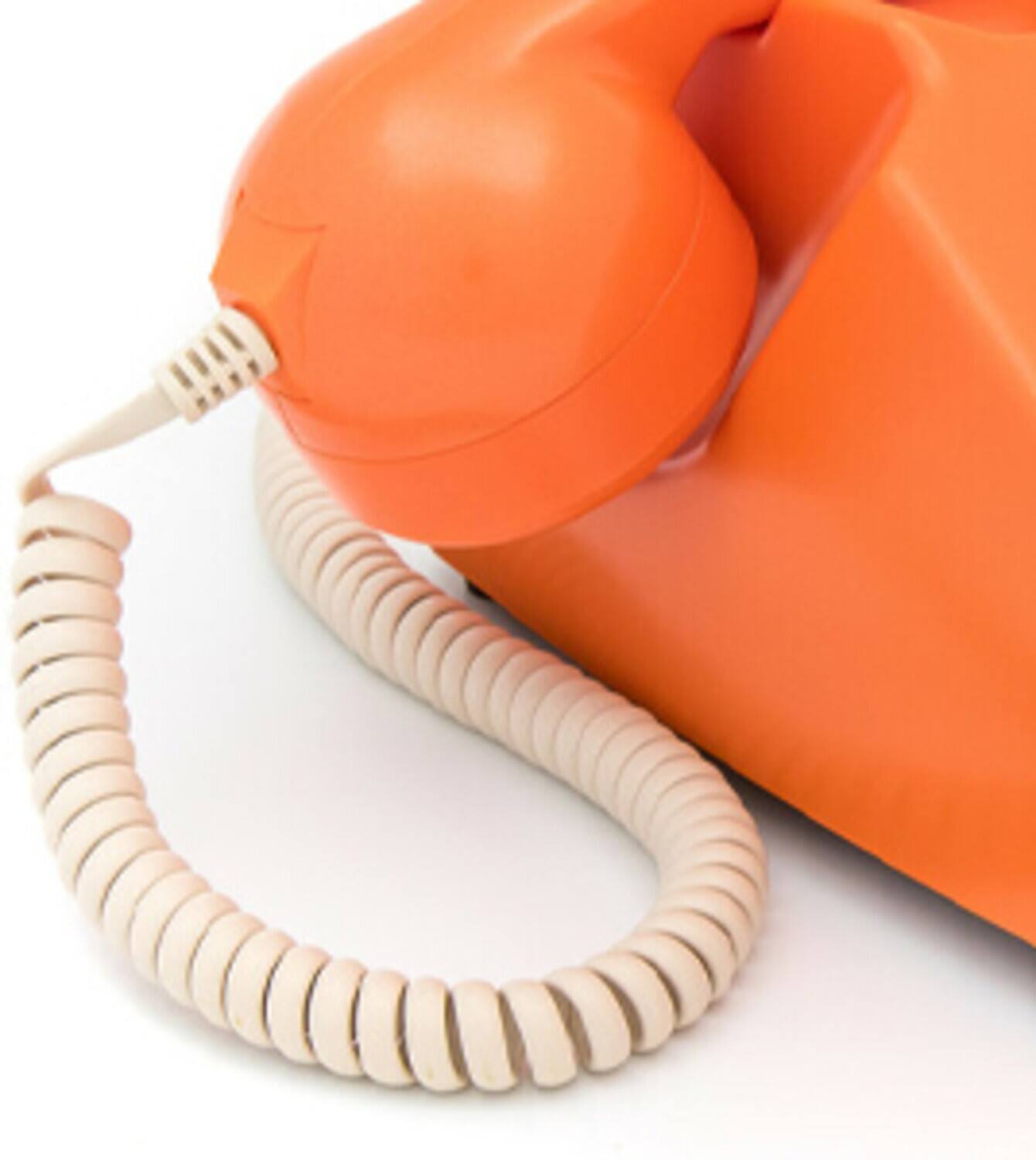 Alt View 4. PopMarket - GPO Retro GPO746DPBOR 746 Desktop Push Button Telephone - Orange   - MISC ACCESSORY - Orange.