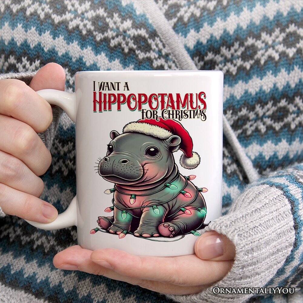 I WANT A HIPPOPOTAMUS FOR CHRISTMAS

ORNAMENTALLY YOU