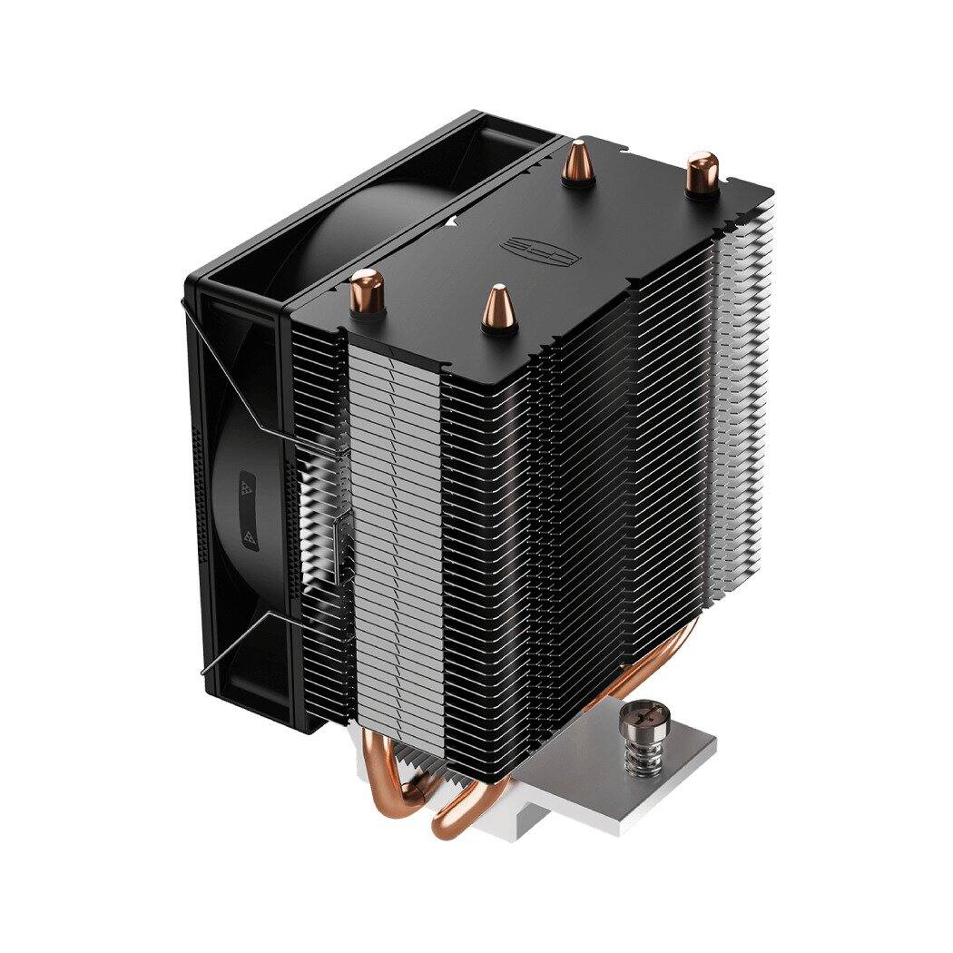 Alt View 2. PCCOOLER - CPS R200 Hydraulic Bearing Air CPU Cooler - Black.